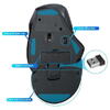 Mouse wireless Delux M910 negru