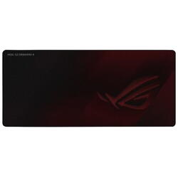 Mousepad gaming ASUS ROG Scabbard II negru cu visiniu