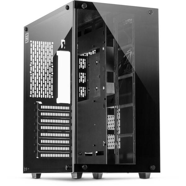Carcasa Inter-Tech Panorama neagra