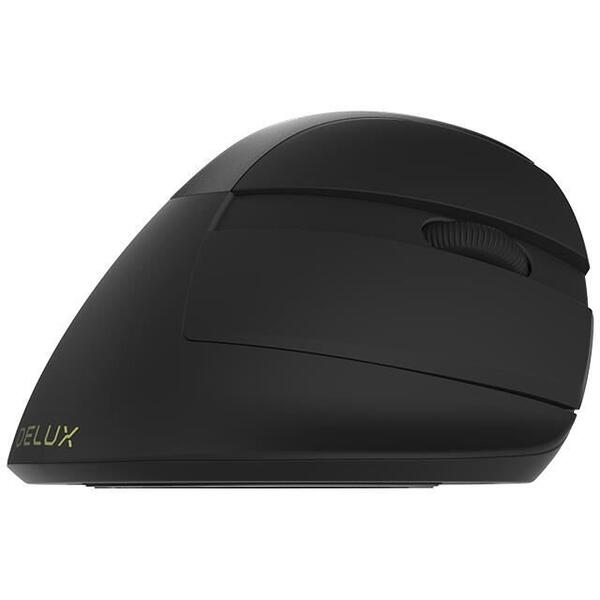 Mouse wireless si bluetooth Delux M618 mini negru