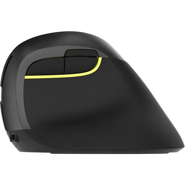 Mouse wireless si bluetooth Delux M618 mini negru