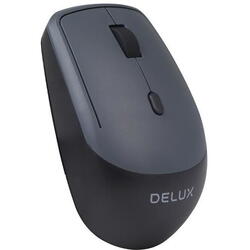 Mouse wireless si bluetooth Delux M330 negru