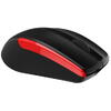 Mouse Delux M321 Wireless negru cu rosu
