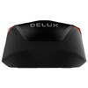 Mouse Delux M321 Wireless negru cu rosu