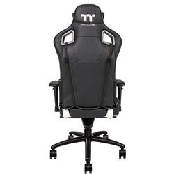 Scaun gaming Thermaltake X Fit negru cu alb