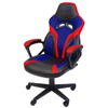 Scaun gaming Inaza Hero negru cu rosu si albastru