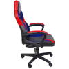 Scaun gaming Inaza Hero negru cu rosu si albastru