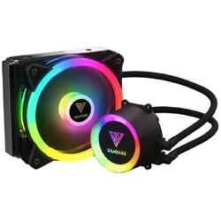 Cooler procesor cu lichid Gamdias Chione E2-120R iluminare RGB