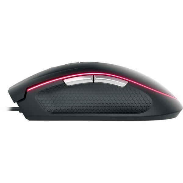 Mouse gaming Gamdias Zeus E2 ilumanare RGB negru + Nyx E1