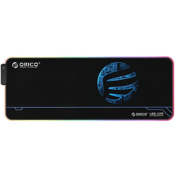 Mousepad Orico FSD-15 negru iluminare RGB