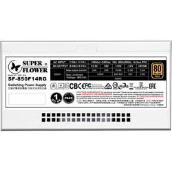 Sursa full modulara Super Flower Leadex III ARGB Gold 850W alba