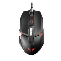 Mouse gaming Riotoro Aurox negru iluminare RGB