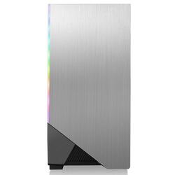 Carcasa Thermaltake H550 Tempered Glass argintie iluminare aRGB