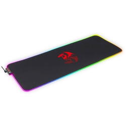 Mousepad gaming Redragon Neptune negru iluminare RGB