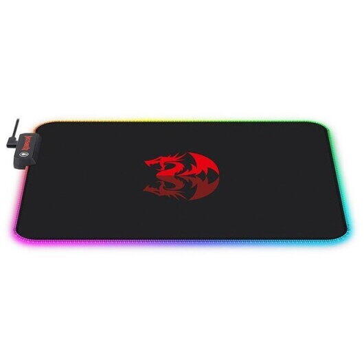 Mousepad gaming Redragon Pluto negru iluminare RGB