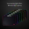 Mousepad gaming Redragon Orion negru iluminare RGB