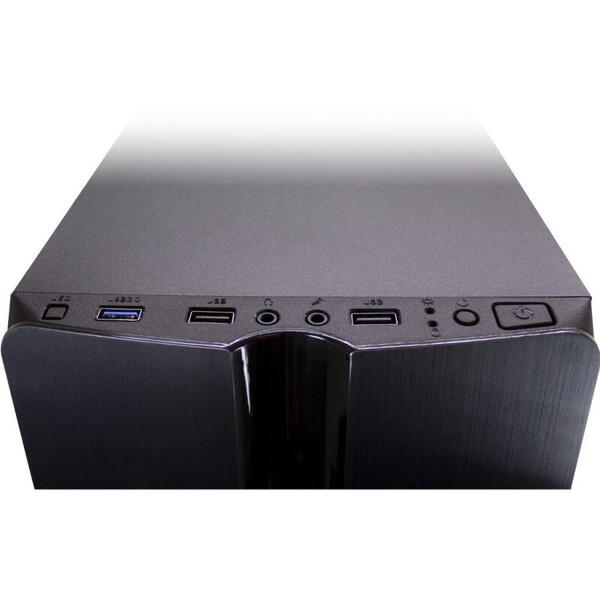 Carcasa Inter-Tech Thunder neagra