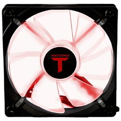Ventilator Riotoro Performance Edition 120mm iluminare rosie