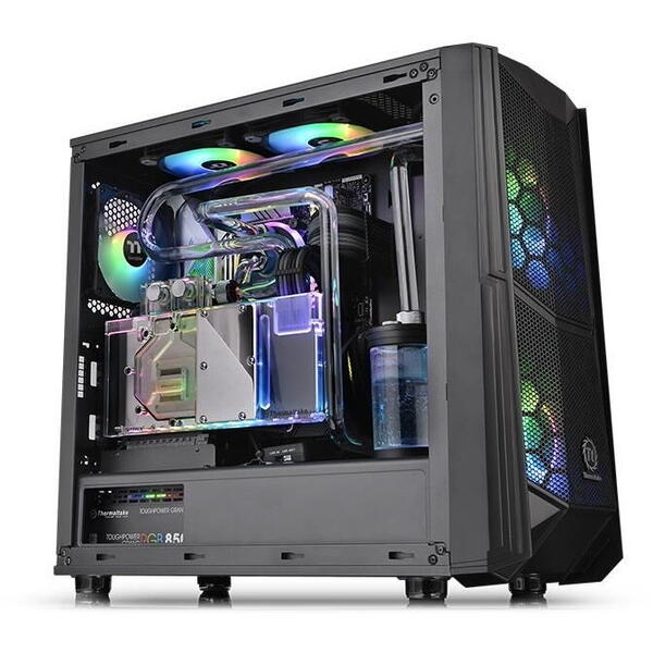 Carcasa Thermaltake Commander C35 Tempered Glass ARGB