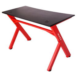 Birou gaming Inaza Storm negru cu rosu