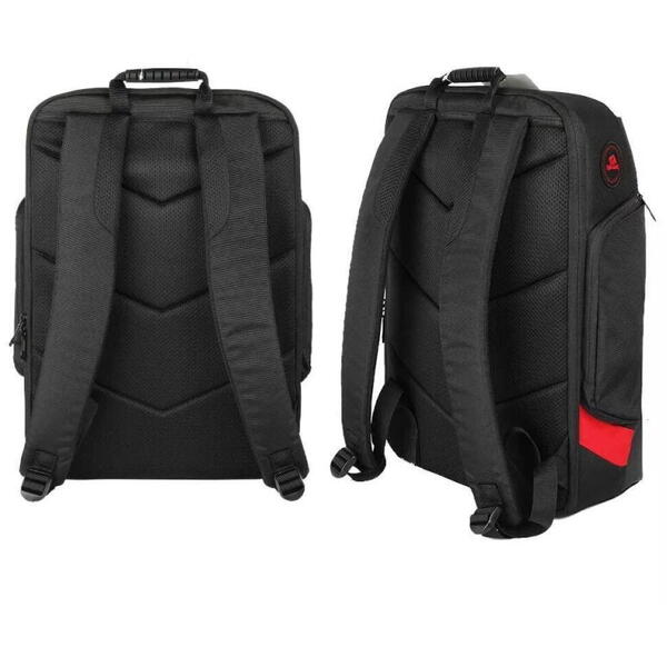 Rucsac Redragon Tardis Gaming negru cu rosu