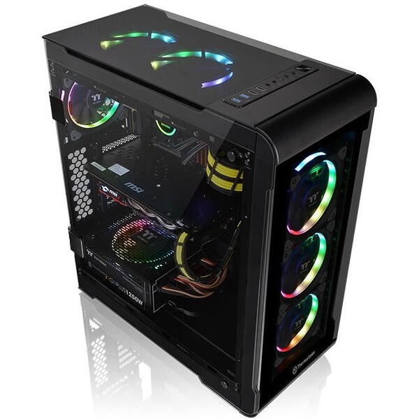 Carcasa Thermaltake View 32 neagra cu sticla securizata
