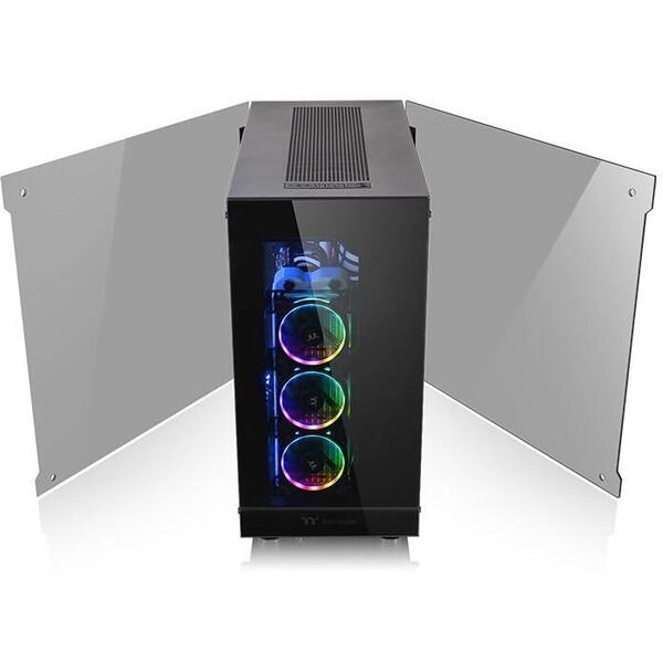 Carcasa Thermaltake View 91 Tempered Glass RGB neagra