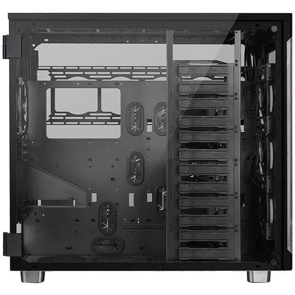 Carcasa Thermaltake View 91 Tempered Glass RGB neagra