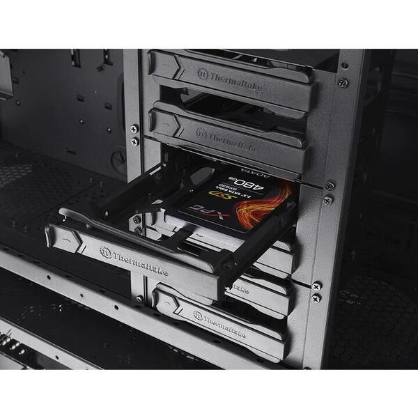 Carcasa Thermaltake View 91 Tempered Glass RGB neagra