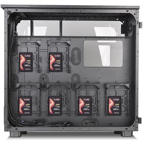 Carcasa Thermaltake View 91 Tempered Glass RGB neagra