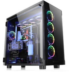 Carcasa Thermaltake View 91 Tempered Glass RGB neagra