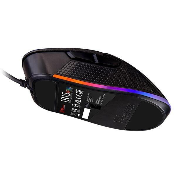 Thermaltake Mouse gaming Tt eSPORTS Iris iluminare RGB negru