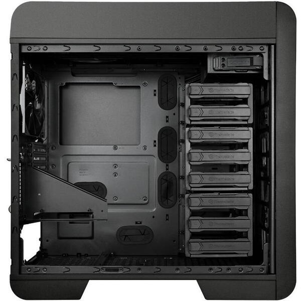 Carcasa Thermaltake Core V71 neagra Tempered Glass