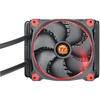 Cooler procesor cu lichid Thermaltake Water 3.0 Riing iluminare rosie 140