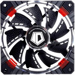 Ventilator ID-Cooling CF-12025-R 120mm Concentric Circular iluminare rosie