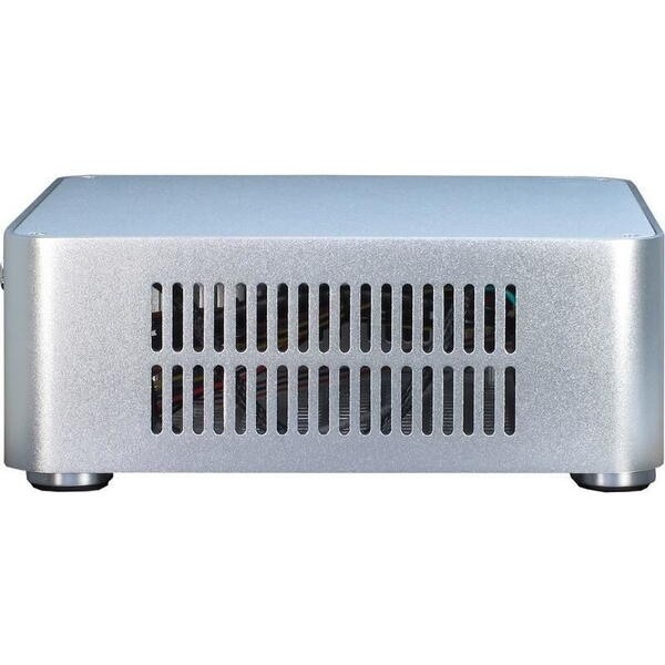 Carcasa Inter-Tech E-W80S argintie