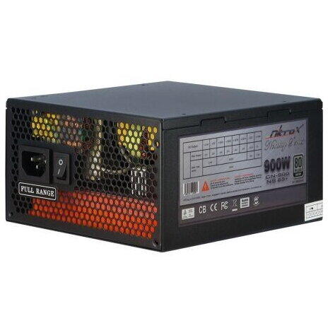 Sursa Inter-Tech CobaNitrox Nobility 900W 80+ SILVER