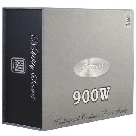 Sursa Inter-Tech CobaNitrox Nobility 900W 80+ SILVER