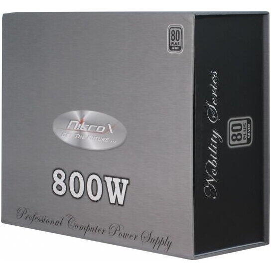 Sursa Inter-Tech CobaNitrox Nobility 800W 80+ SILVER