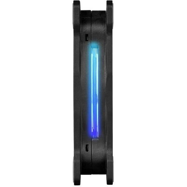 Ventilator Thermaltake Riing 12 RGB High Static Pressure 120mm set 3 ventilatoare cu iluminare RGB