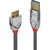 Cablu Lindy 0.5m USB 3.2  Type A to Micro-B, latime de banda 5Gbps, Cromo line