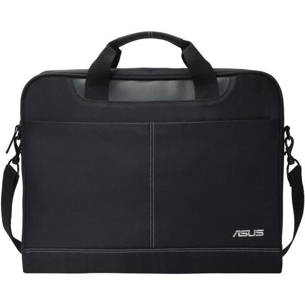 Geanta Notebook ASUS Nereus, 15.6 neagra, poliester