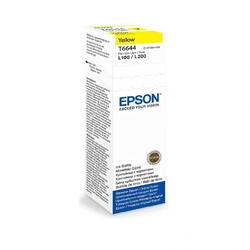 Cartus cerneala Epson T6644, yellow, capacitate 70ml, pentru echipamente CISS L100/L110/L200/L210/L300/L355/L550