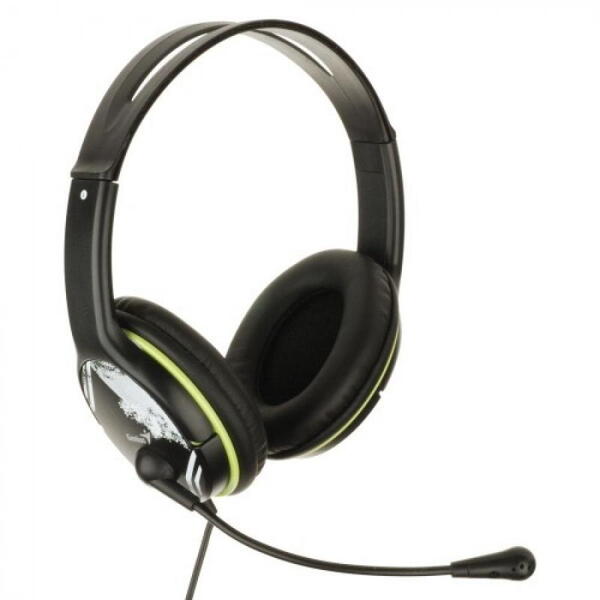 Casti cu microfon Genius HS-400A, negru
