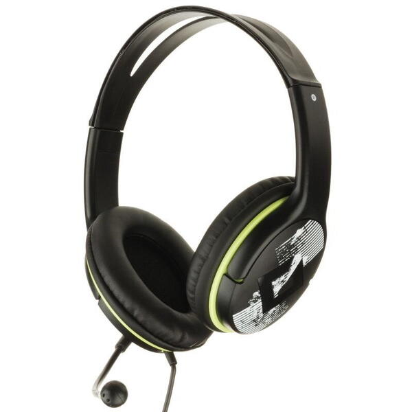 Casti cu microfon Genius HS-400A, negru