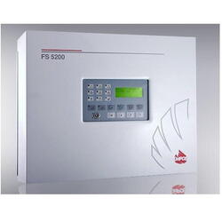 Conventional fire control panel FS5200:- 8 fire lines;- 1 monitored output;- 3 relay outputs – 2 relay outputs for fire + 1 relay output for fault;- LCD display;- nonvolatile archive memory – up to 256 events.