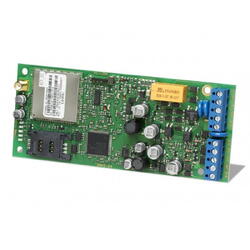 Modul de comunicare universal GSM/GPRS, DSC GS 3105-K, Compatibil cu Surgard System I,II,III, Simuleaza linie telefonica PSTN pentru comunicare in format ContactID, Backup pe GSM in caz de probleme pe linia telefonica, 3 PGM-uri, activare prin apel/sms de