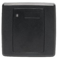 OmniProx 2.0 square proximity reader, Switch plate size ,single-gangelectrical box, Read Range: 5.7 cm, 5 minutes before start,3bezelspigtail, hold wire included (to use withNetAXS-123in/outfunctionality)