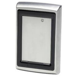 OmniProx 2.0 metal proximity reader, Vandal-resistantzincdie-castsingle-gang electrical box, Read Range: 3.2 cm, 125 kHz(ProxHID andEM4102), pigtail,hold wire included (to use with NetAXS-123in/outfunctionality)