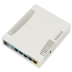WIRELESS ACCESS POINT MIKROTIK RB951UI-2HND, 5xLAN Fast Ethernet ,1xUSB2.0, PASSIVE POE IN/OUT